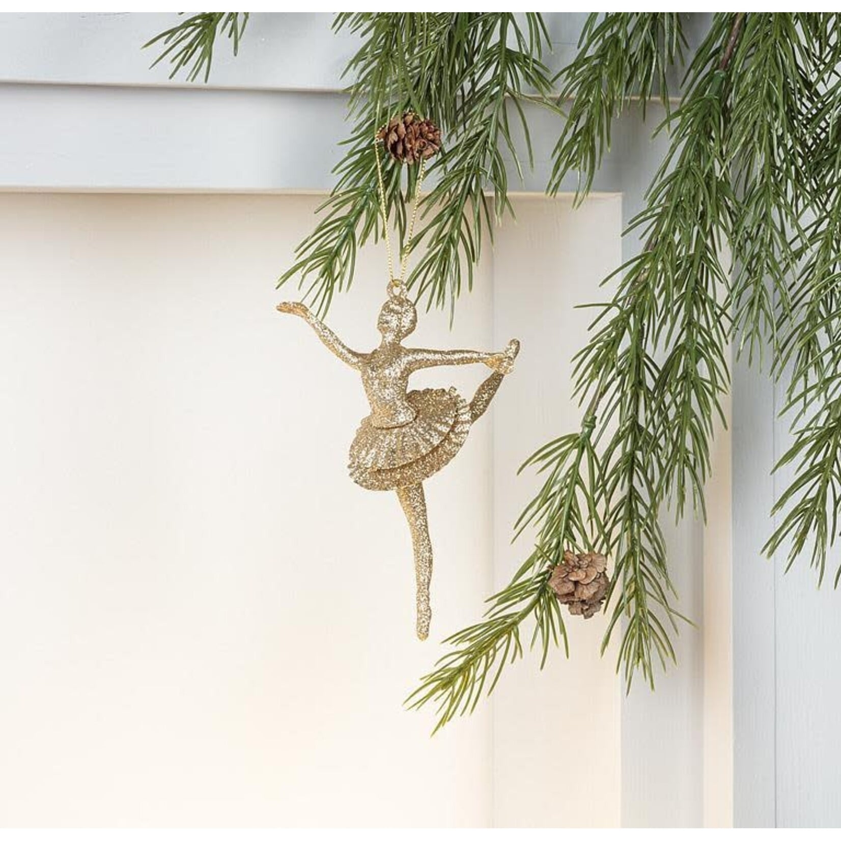 Glitter Ballerina Ornament