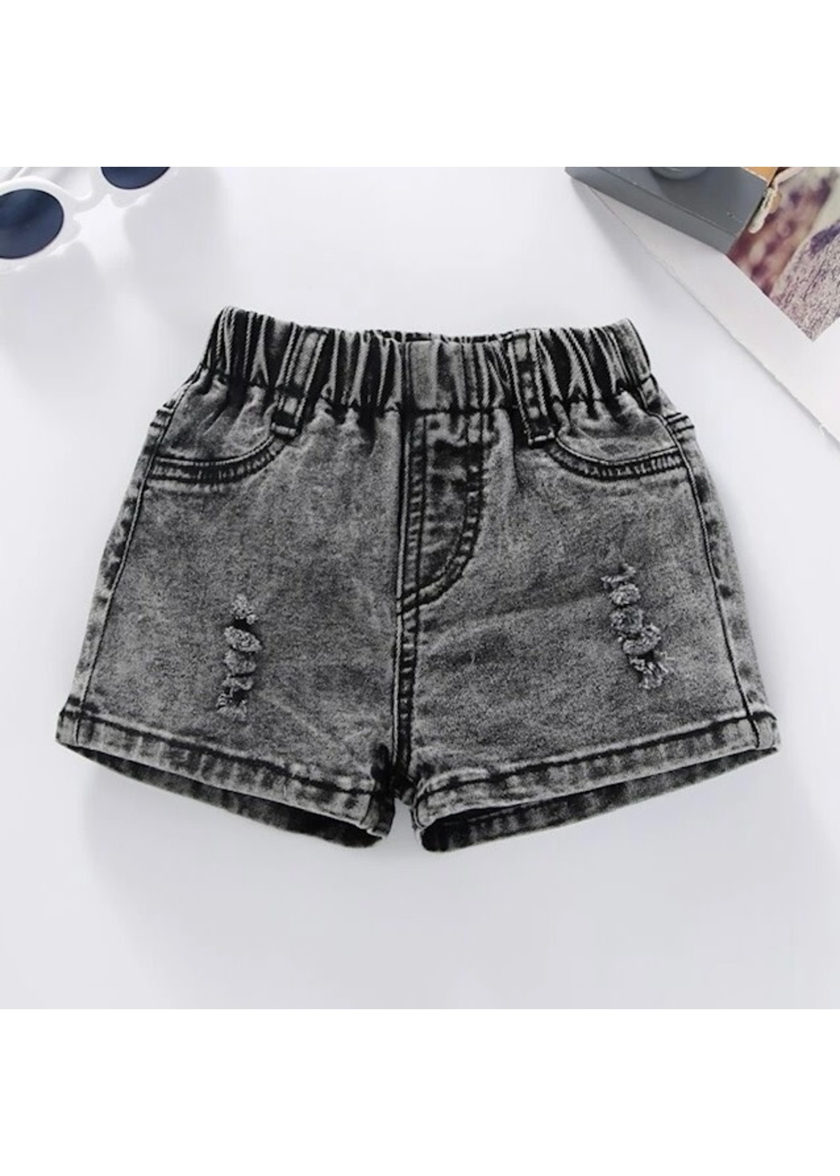 Baby - Grey Washed Out Shorts - Sweet 