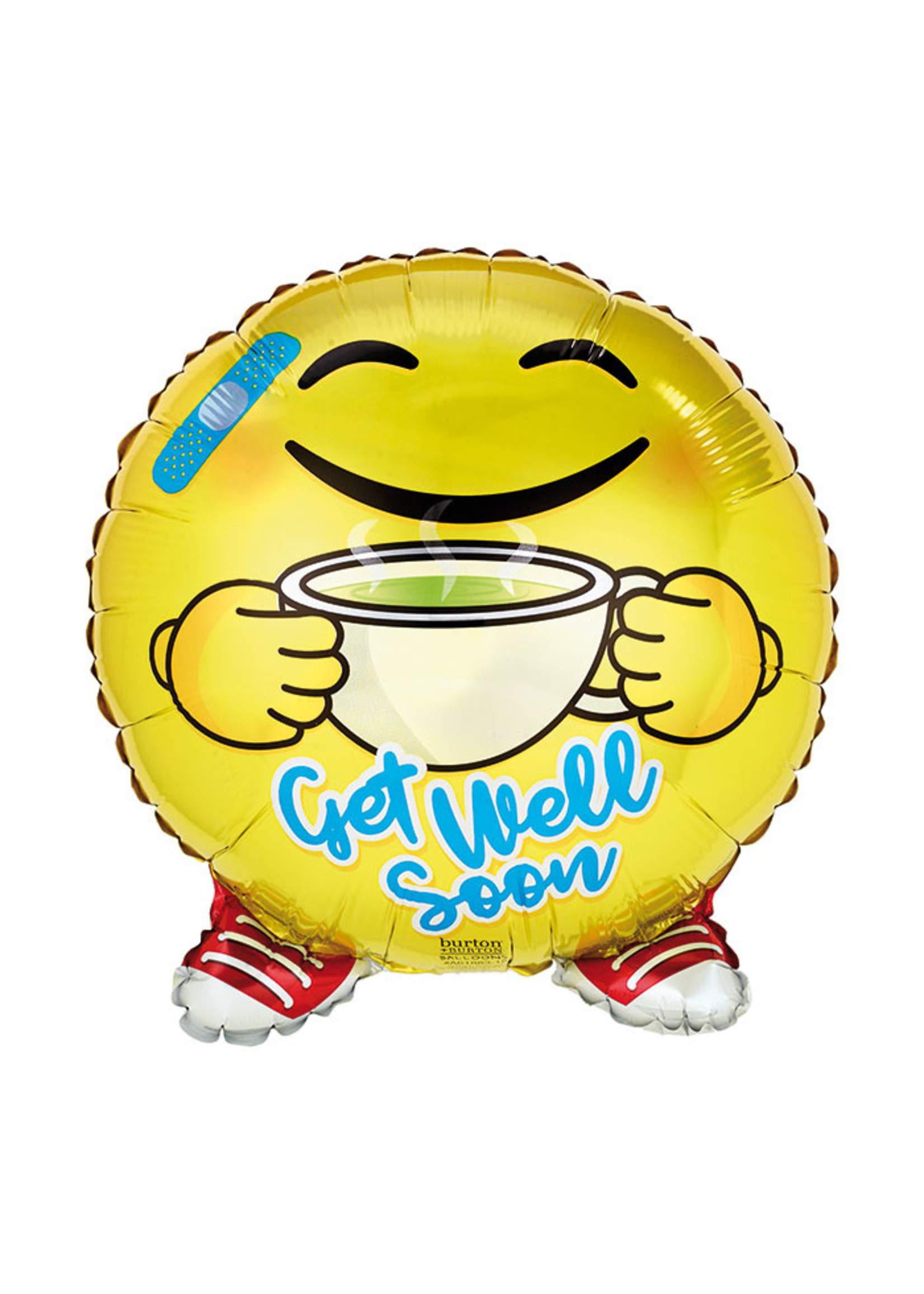 Get Well Soon emoji with cup