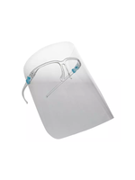 Face protector with glasses
