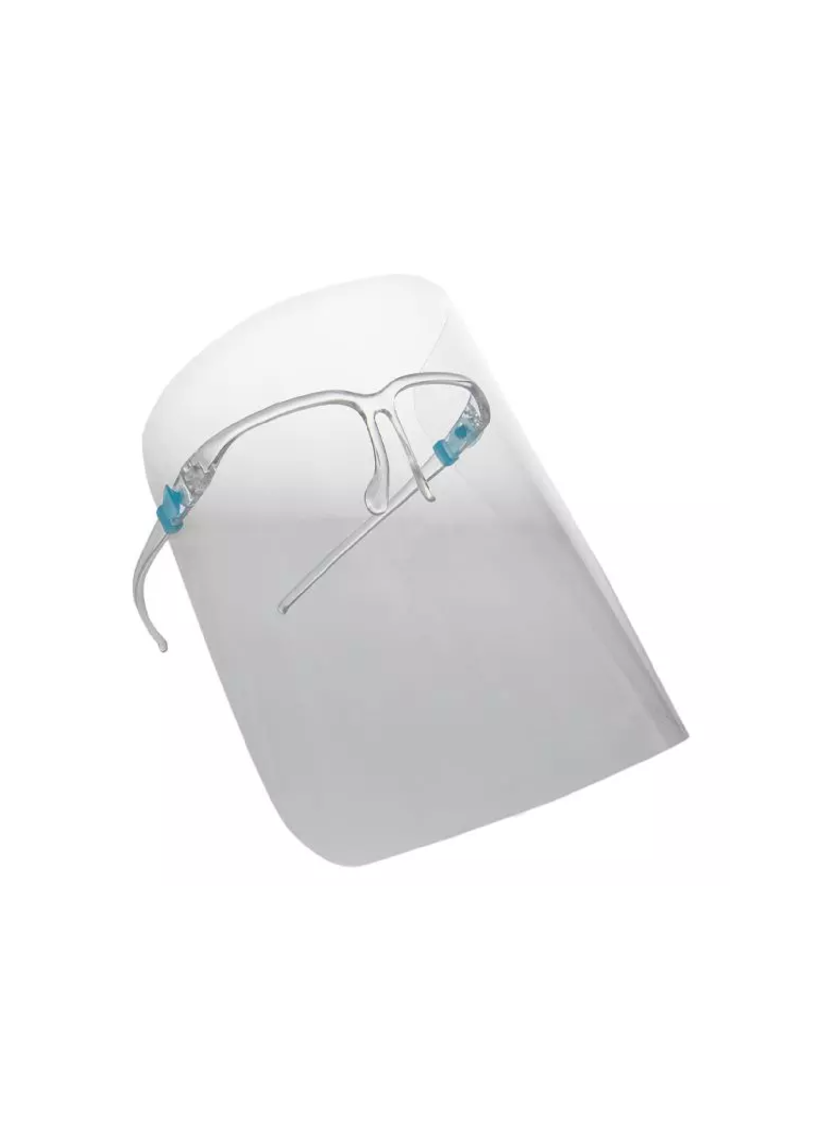 Face protector with glasses