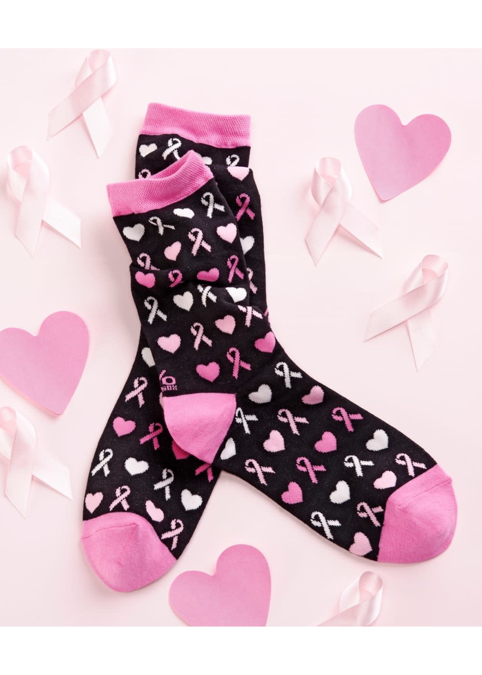 Giftcraft Breast Cancer Women's Crew Sock