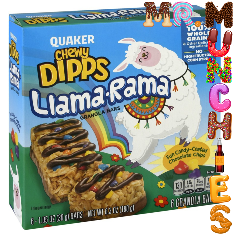 Quaker Chewy Dipps Llama-Rama Granola Bars