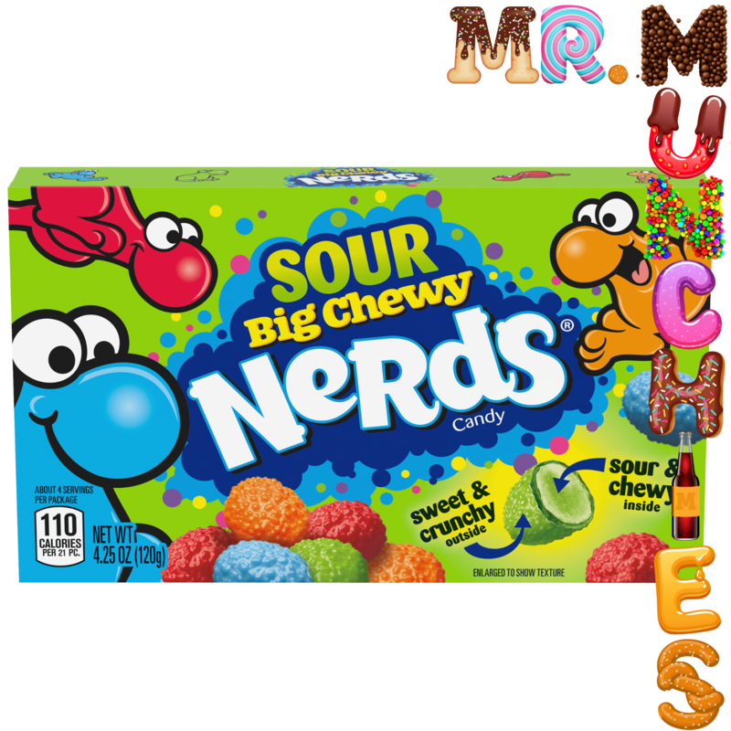 Sour Big Chewy Nerds Theatre Box