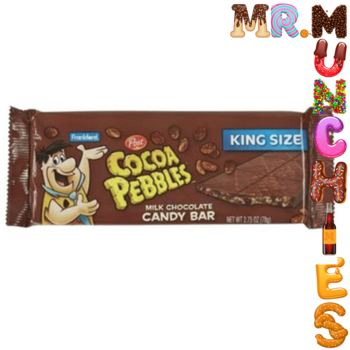 Cocoa Pebbles Milk Chocolate Candy Bar King Size