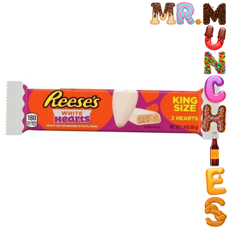 Reese’s White Hearts King Size