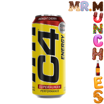 C4 Midnight Cherry Zero Sugar Energy Drink