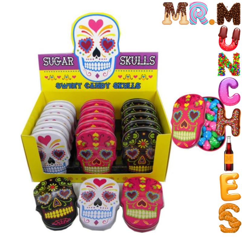 Sugar Skulls Candy Tin (Individual)