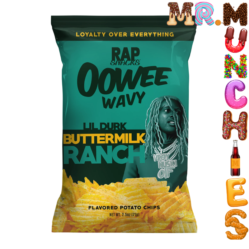 Rap Snacks Oowee Wavy Lil Durk Buttermilk Ranch