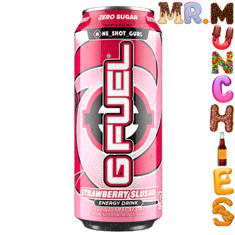 GFUEL Ne_Shot_Gurl Strawberry Slushie Zero Sugar Energy Drink