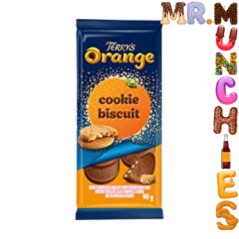 Terry’s Orange Cookie Biscuit Chocolate Bar