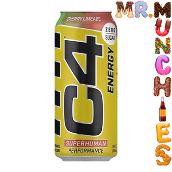 C4 Cherry Limeade Zero Sugar Energy Drink