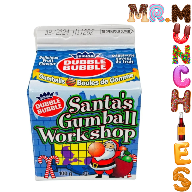 Dubble Bubble Santa’s Gumball Workshop