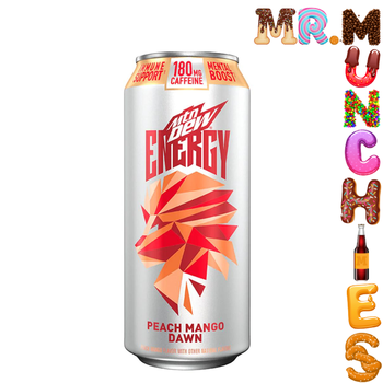 Mtn Dew Peach Mango Dawn Energy Drink