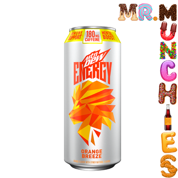 Mtn Dew Orange Breeze Energy Drink