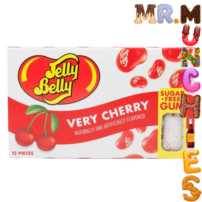 Jelly Belly Very Cherry Sugar Free Gum
