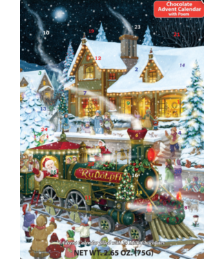 Vermont Christmas Company Whistle Stop Christmas Choc Advent Calendar