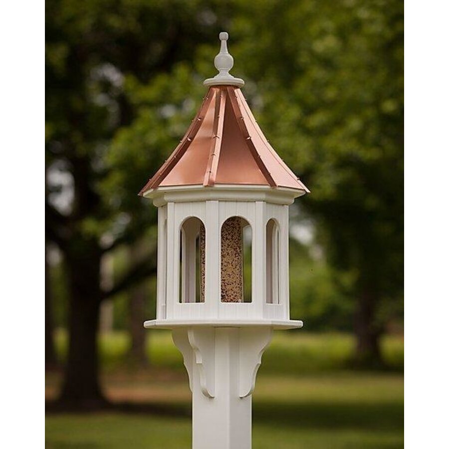 Birdfeeder PVC 14" Octagon Slope