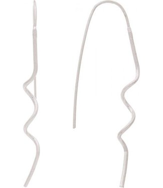 Corkscrew Wire Earrings