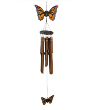 Bfly Bamboo Wind Chime