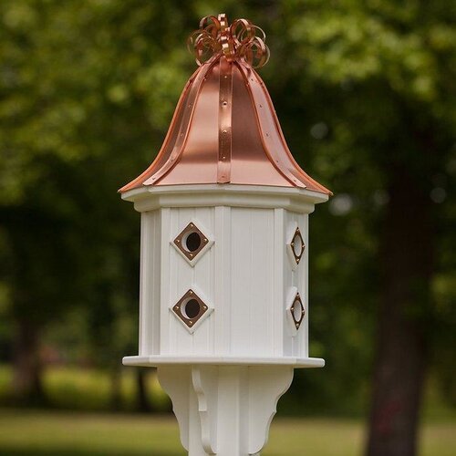  Bluebird House 14" Octagon Bell 8 Copper Portals 