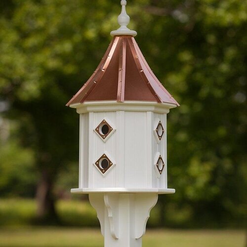 Bluebird House 14" Octagon Slope 8 Copper Portals 
