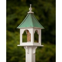 Birdfeeder PVC 10" Square