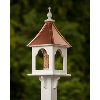 Birdfeeder PVC 10" Square