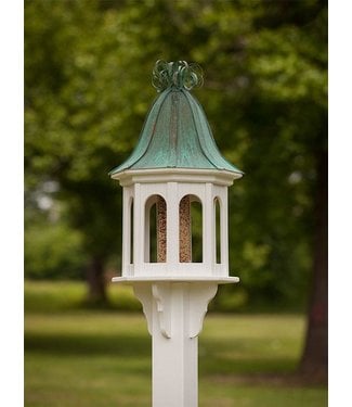 Birdfeeder PVC 14" Octagon Bell