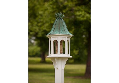  Birdfeeder PVC 14" Octagon Bell 