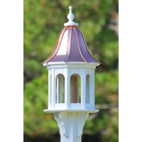 Birdfeeder PVC 14" Octagon Bell