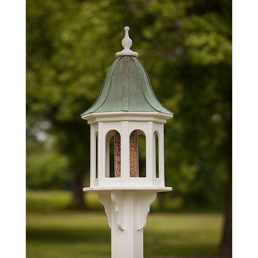 Birdfeeder PVC 14" Octagon Bell