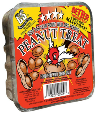 Lizzie Mae Bird Seed Peanut Treat Suet