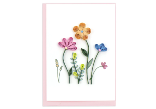  Quilling Cards Wildflowers Gift Enclosure Card 