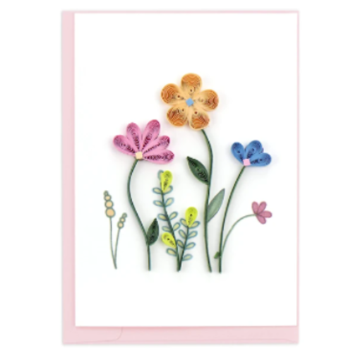  Quilling Cards Wildflowers Gift Enclosure Card 