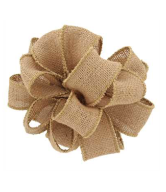 Lion Ribbon Burlap Ribbon