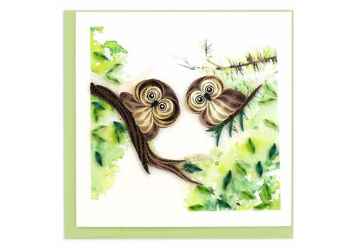  Quilling Cards Owlets Quill Card 