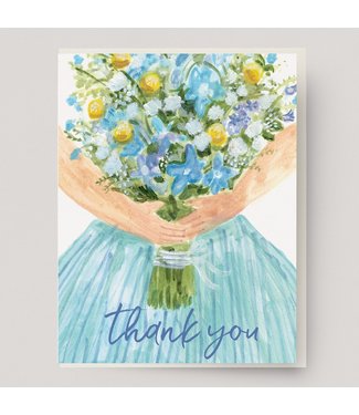 Ingrid Press Thank You Dress Card