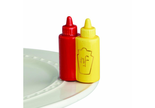  Nora Fleming Ketchup & Mustard Mini 