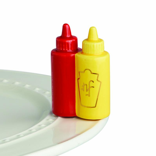  Nora Fleming Ketchup & Mustard Mini 