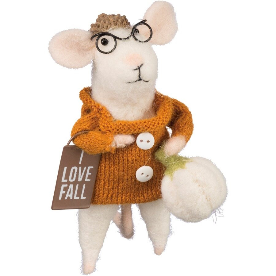 "I Love Fall" Mouse
