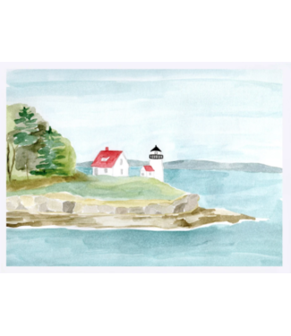 Molly O Curtis Island Lighthouse Card