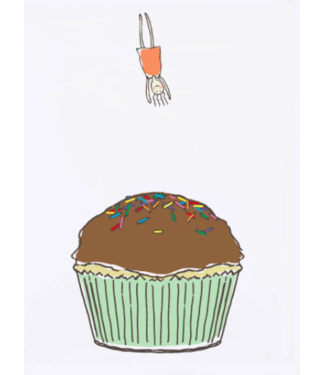 Indulge Birthday Cupcake Card
