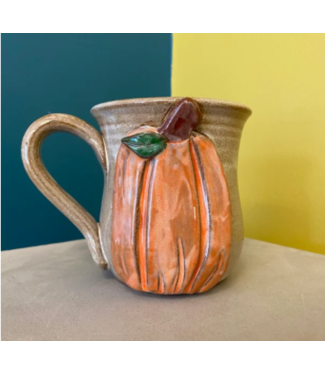 Mudworks Pottery Pumpkin Mug