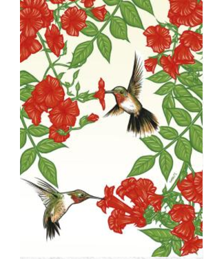 Artists to Watch Hummingbird Love Birds Card