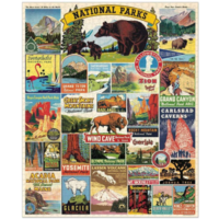 National Parks Vintage Puzzle 1000PC