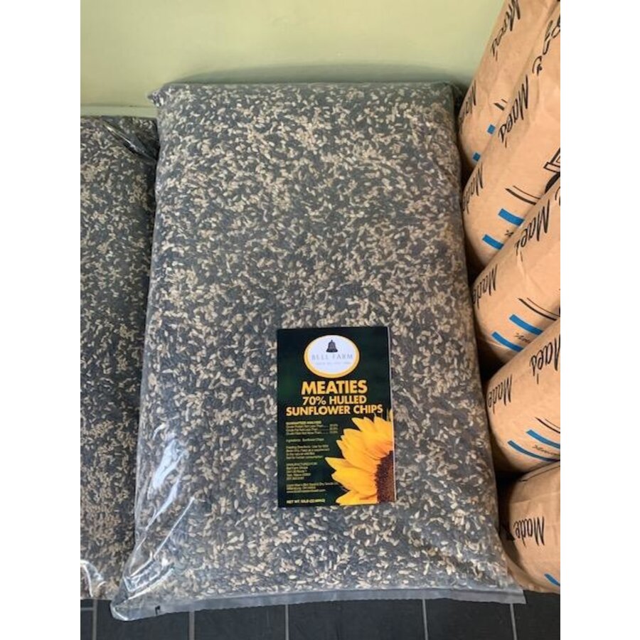 Meaties 70% Hulled Sunflower Seed