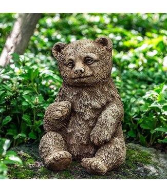 Campania International Bear Cub Cast Stone Statue