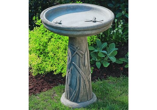  Campania International Dragonfly Birdbath 