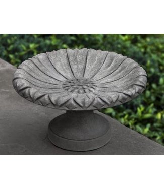 Campania International Lotus Small Birdbath